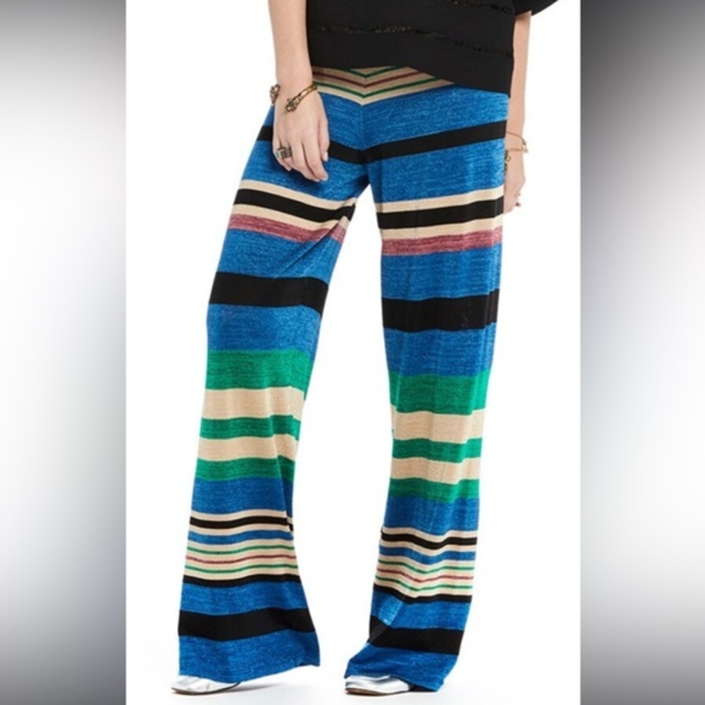 Scotch & Soda Multicolor Striped Pants